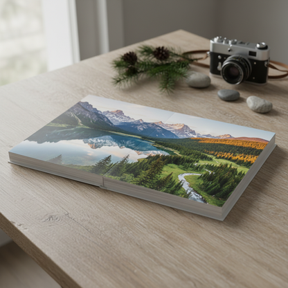 Álbum de fotos cuadrado plus 29x29 cm personalizado paisajes apertura Layflat - Printoria