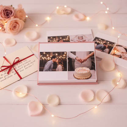 Álbum de fotos Instalbums 15x15 cm personalizado pareja Instagram - Printoria