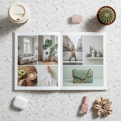 Álbum de fotos temático Trendy mini 20x15 cm personalizado - Printoria