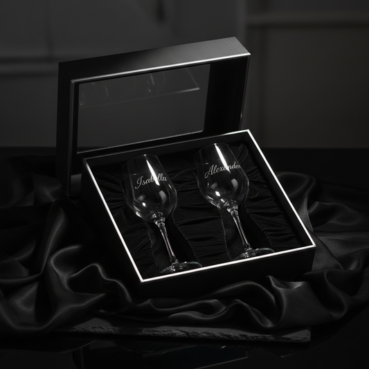 Copas grabadas láser pack 2 personalizadas con nombres - Printoria